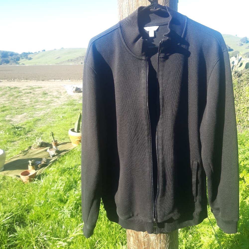 Calvin Klein zip up sweater